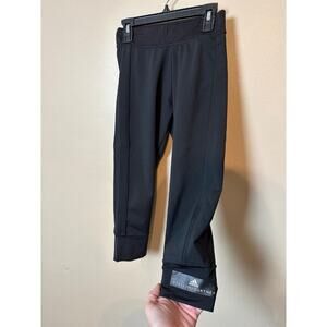 Adidas Stella Mccartney Capri Black Athletic Leggings Size XS